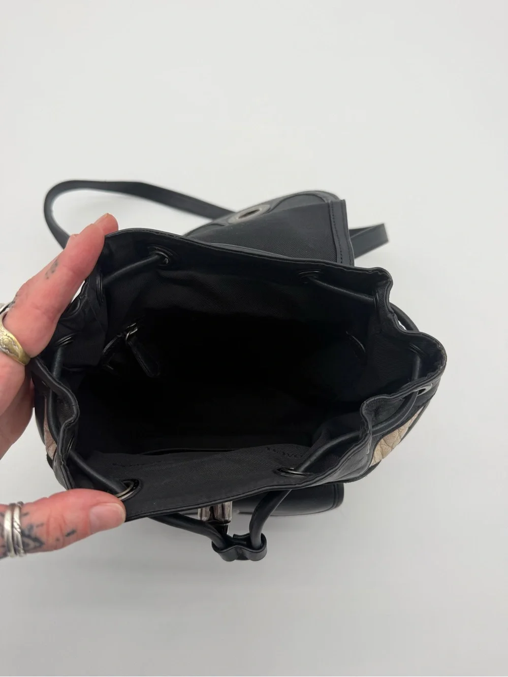 Coach Patchwork Leather Backpack